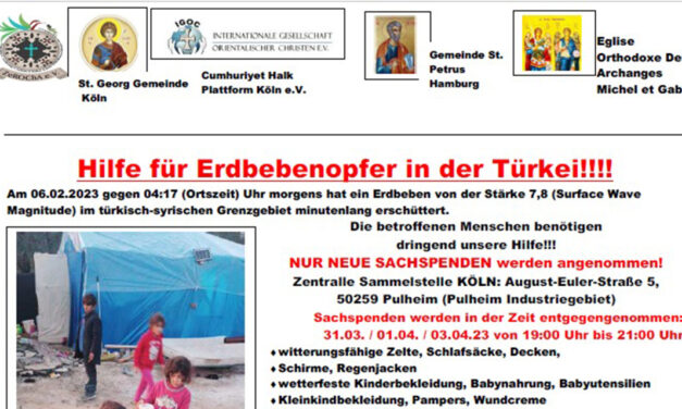 Hilfe für Erdbebenopfer in der Türkei 2. Etappe!!!!